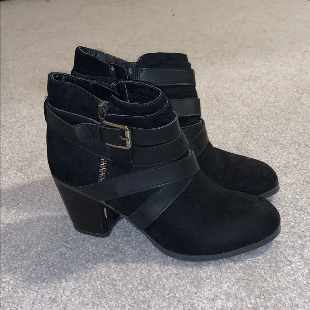 Black booties